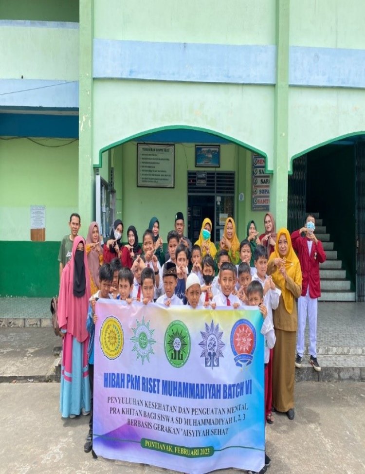 HEALTH EDUCATION AND MENTAL SUPPORT PRE-CIRCUMCISION  FOR ELEMENTARY SCHOOL OF MUHAMMADIYAH STUDENTS  BASED ON 'AISYIYAH HEALTH MOVEMENT (Hibah RisetMu Batch VI Tahun 2023)